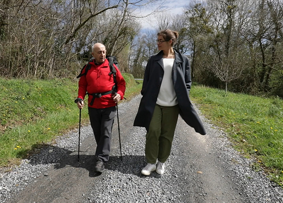 Marche avec Jan-Claude