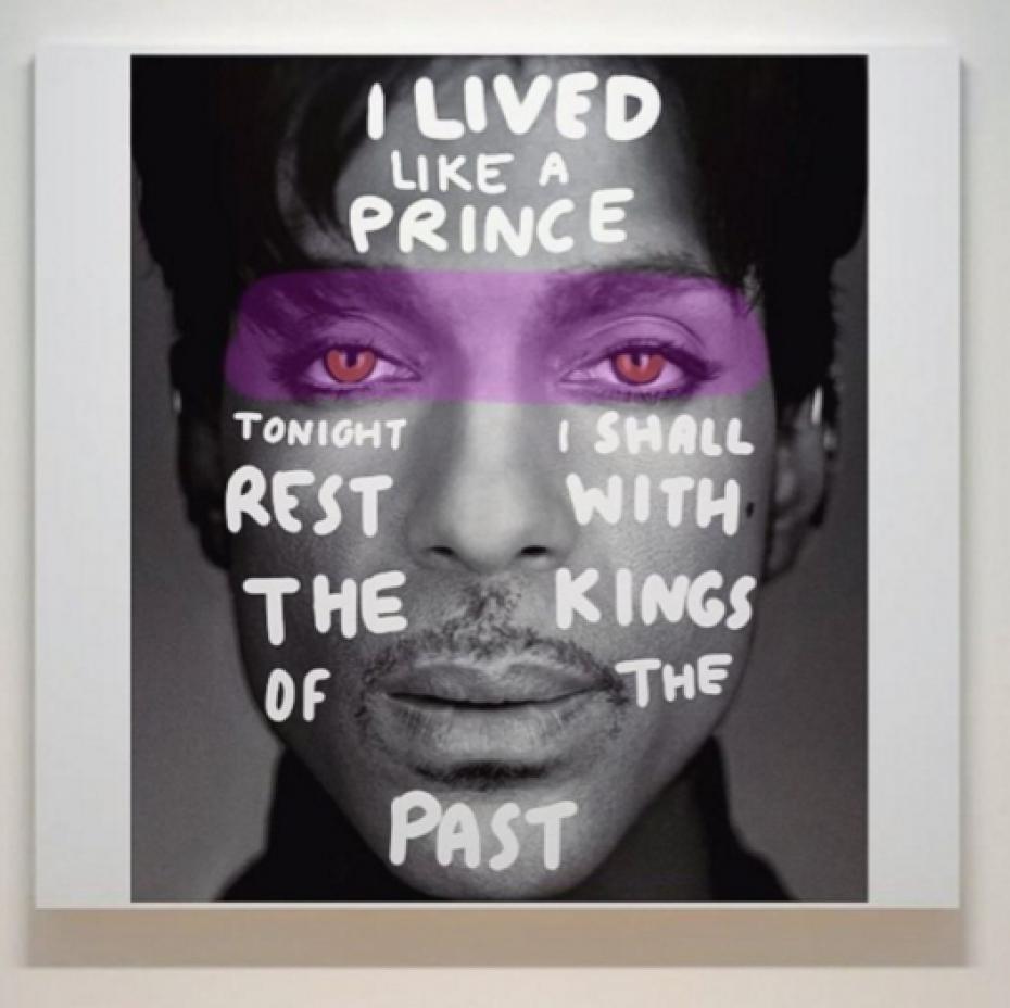 Hommage à Prince/Creditsphoto: Instagram @ninadobrev