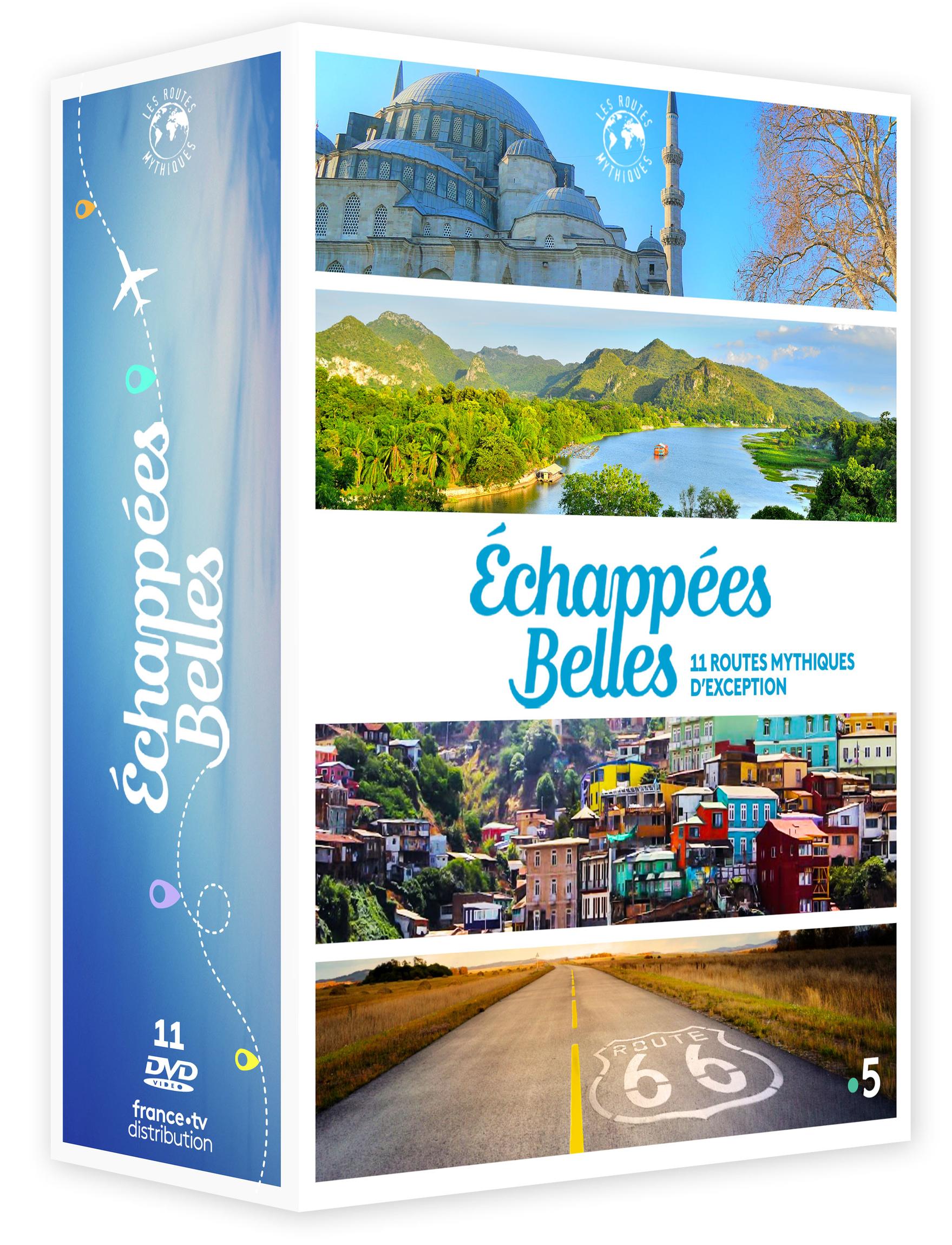 coffret dvd Echappées belles / © france.tv distribution