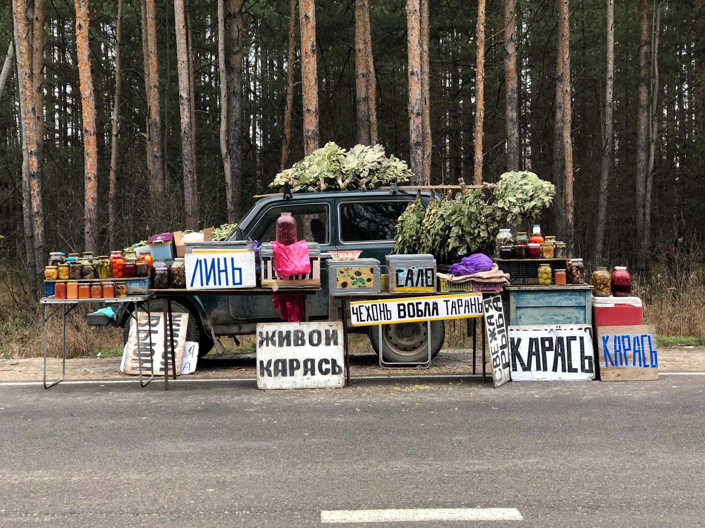 Sur la route de Petrouchovo