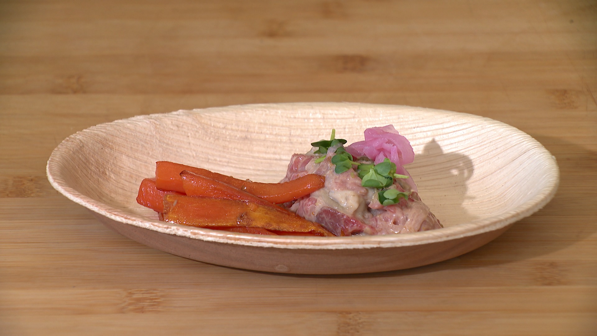 tartare de boeuf aux huitres