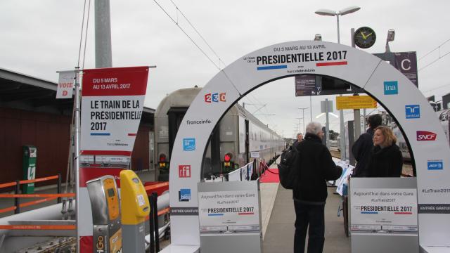 train présidentielle