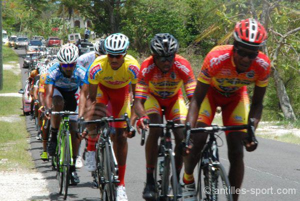 Boris Carène dans le tour de Marie-Galante 2015