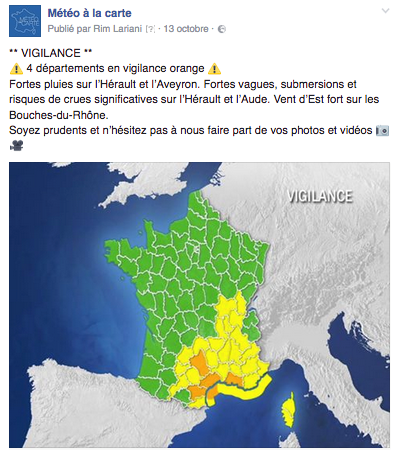 carte vigilance