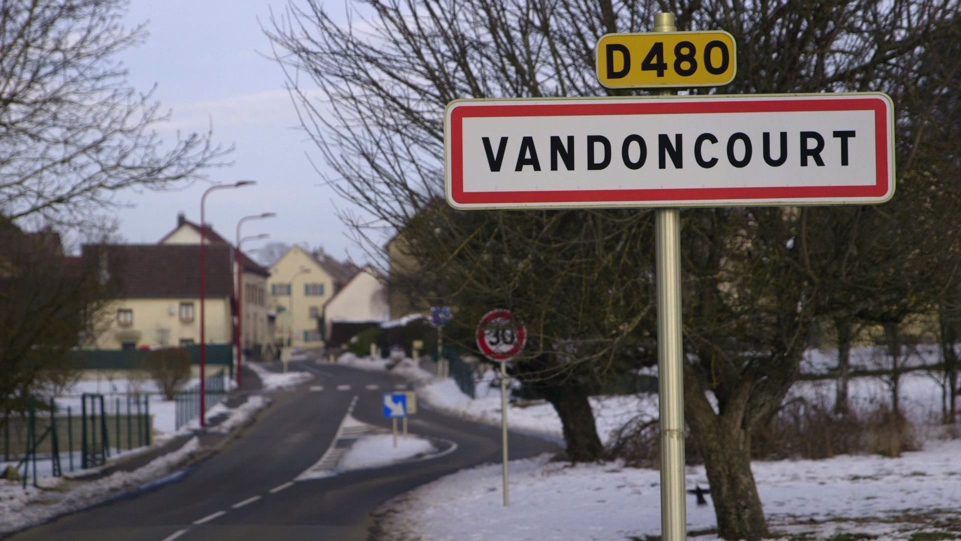 entrée du village Vandoncourt