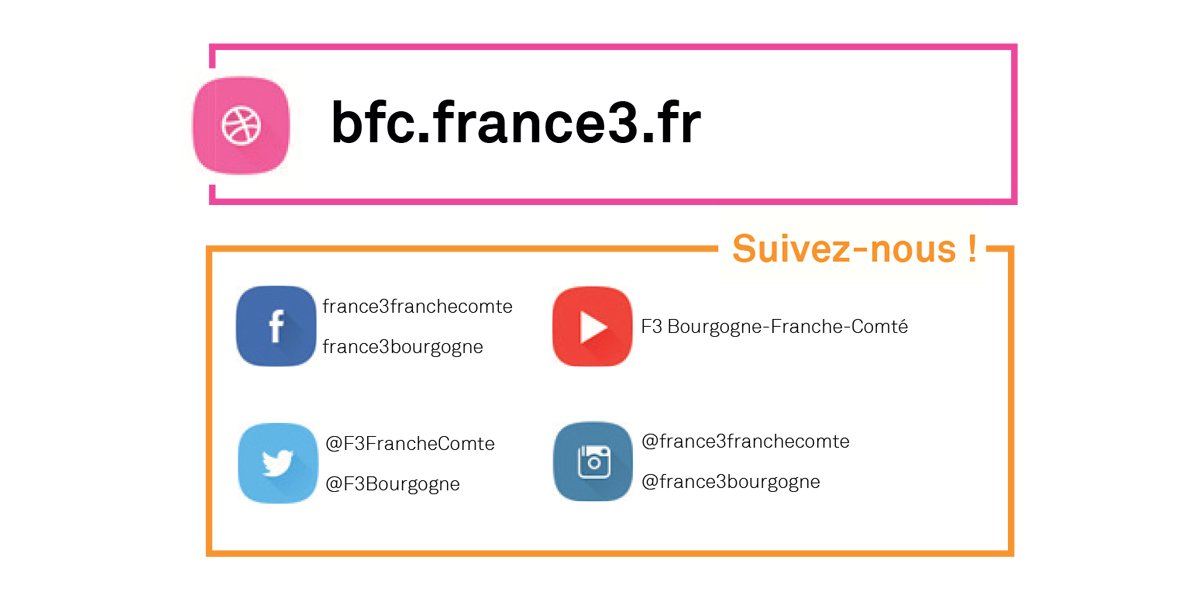 suivez-nous sur les réseaux sociaux en BFC