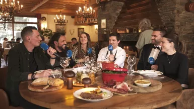 Willy vient déjeuner chez vous à la Chapelle-d'Abondance