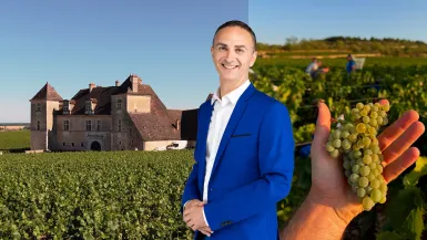 Arnaud Lefèvre en direct du Clos de Vougeot