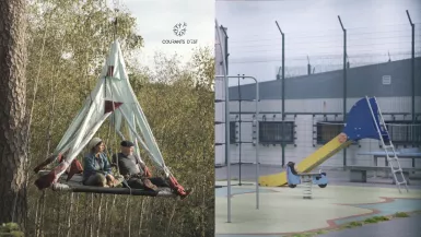 Courants d'Est "amoureux des arbres" / Doc "enfants enfermés" En forêt, amoureux des arbres / Centre de rétention : paroles au personnel et aux familles enfermées