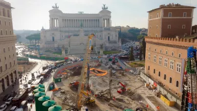 Rome, sous les pavés, l'Histoire