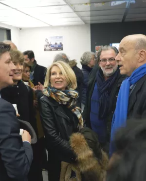 Nicolas Florian et Alain Juppé Nicolas Florian et Alain Juppé