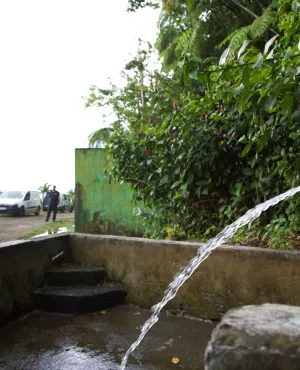 Source d'eau en Guadeloupe