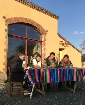 Assiette mexicaine à Sèvremoine
