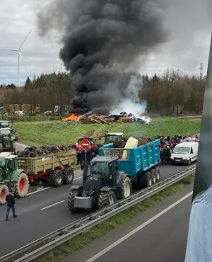 Manifestation des agriculteurs / Robin Durand