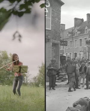 soirée doc : "Le village, le maire et les musiciens" suivi de "Hollywood Normandie" 