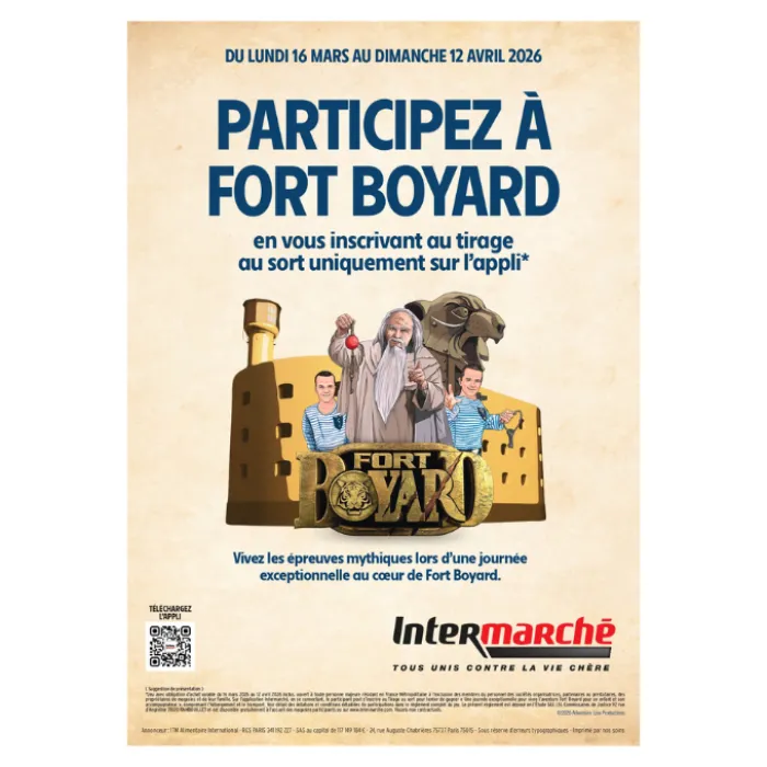 Fort Boyard x Intermarché