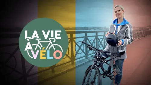 Marion Rousse dans la vie à vélo