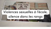 Violences sexuelles à l'école - silence dans les rangs ©CATetCie