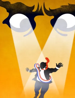 Le dérapage - fiction - comédie politique  ©Eldorado Production