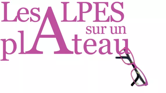 Le Logo des Alpes sur un Plateau