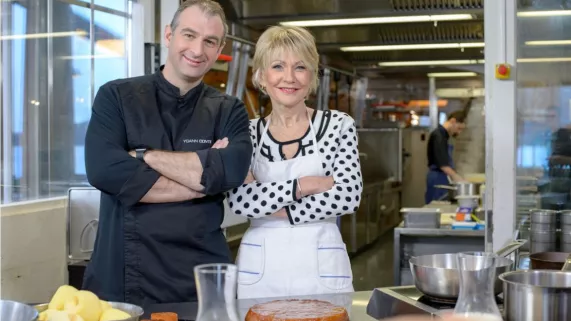 Yoann Conte et Odile Mattei