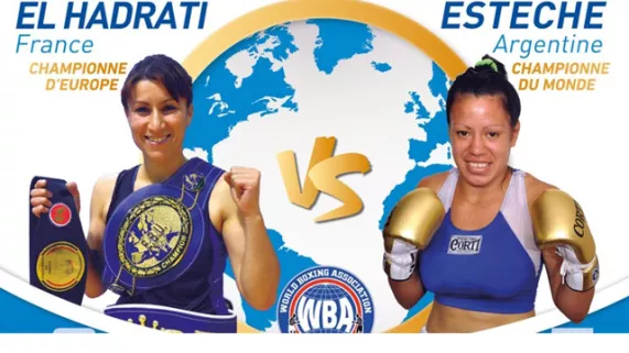 Boxe : Farida El Hadrati / Ana Laura Esteche
