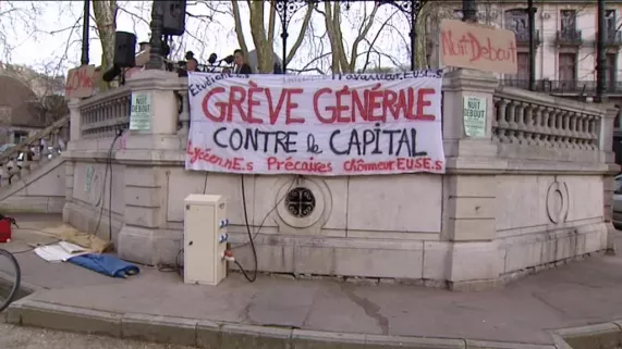 Nuit debout à Besançon