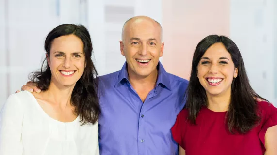 Hélène Bassas, Philippe Sans et Marina Cabanis-Consul