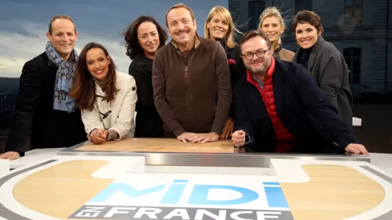 Vincent Ferniot et les chroniqueurs de Midi en France