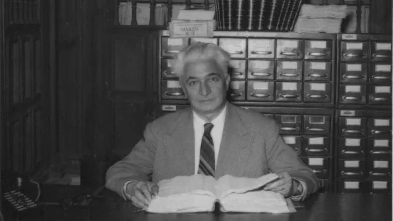 Fernand Braudel 1959 - Archives Simancas