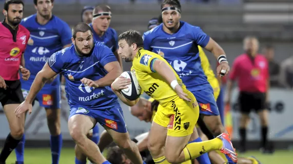 © MAX PPP Colomiers recevait Carcassonne en septembre 2015 pour la 3 ème journée de championnat de France de rugby de Pro D2