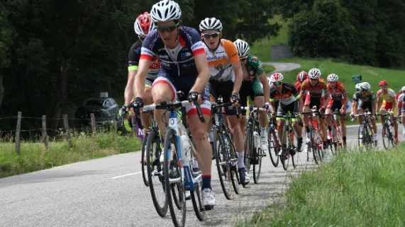 Peloton de la course