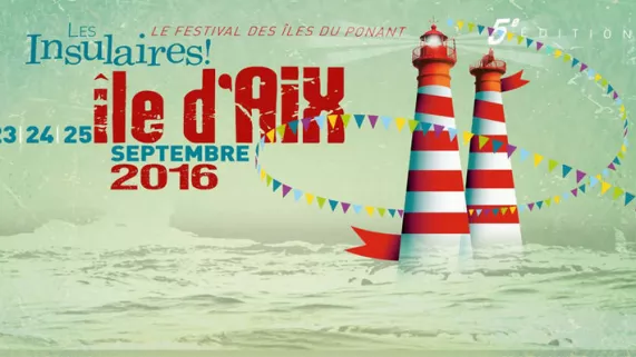 Affiche festival Les insulaires