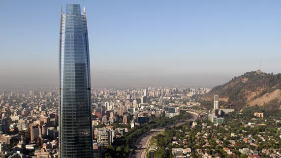 Vue de Santiago