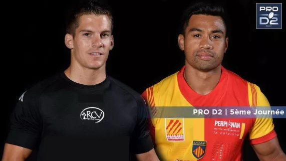 Rugby Capitaines Equipe RCV Vannes et USAP Perpignan