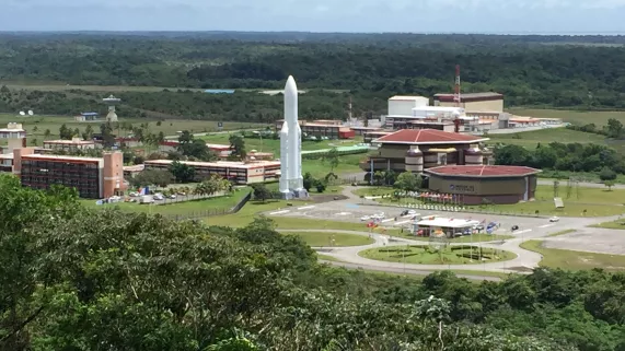 Pas de tir fusée Ariane Kourou-Guyane- 2015-