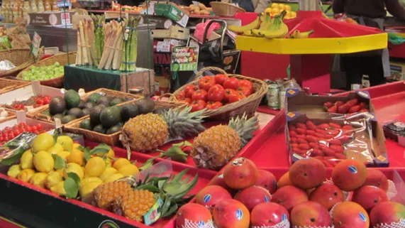 Fruits et légumes du marché