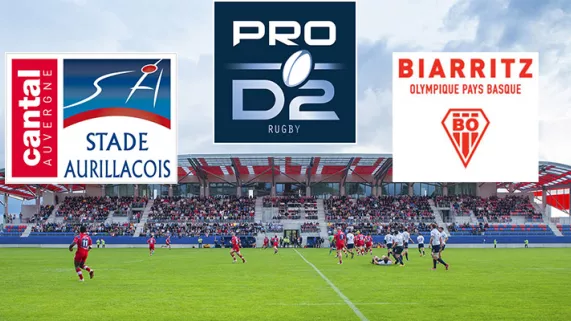 Rugby ProD2 : Aurillac / Biarritz