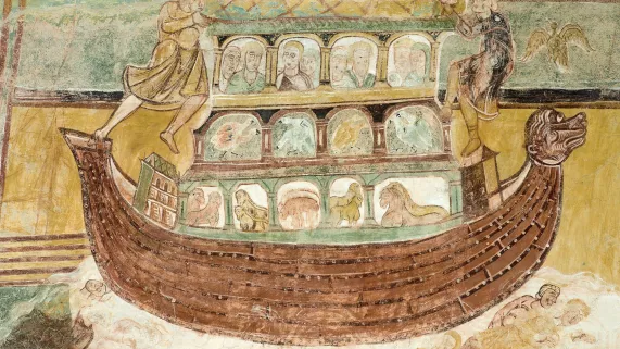 Enfance de l'art - Arche de Noé - St Savin