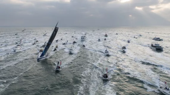 Arrivée Armel Le Cléac'h Arrivée Armel Le Cléac'h