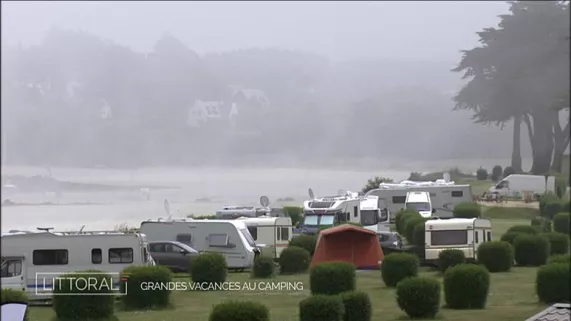 Vue du camping de Locquirec