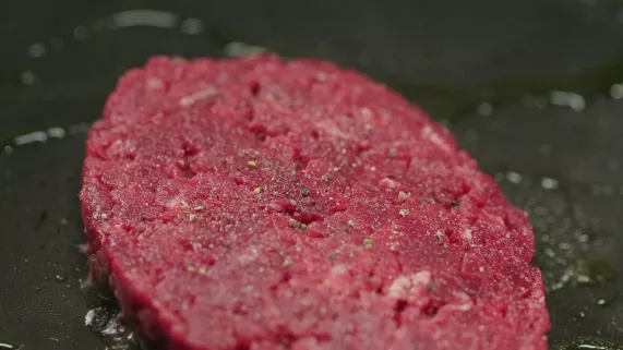 © Tony Comiti LE STEAK HACHE SUR LE GRILL