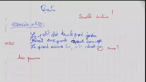 Cancre ? Copie de Quentin