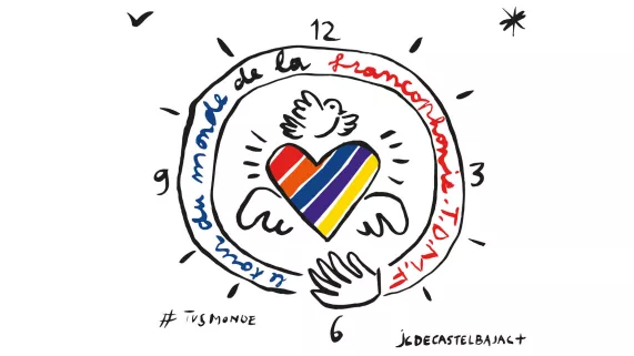 © Jean-Charles de Castelbajac LE TOUR DU MONDE DE LA FRANCOPHONIE