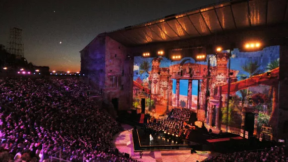 Theatre antique d'Orange © Philippe Gromelle / FTV Theatre antique d'Orange © Philippe Gromelle / FTV