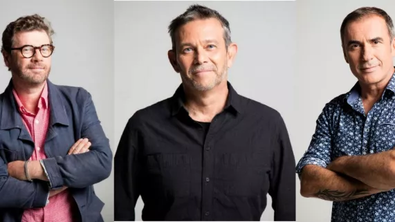 Laurent Guillaume, Yvan Hallouin et Eric Perrin Laurent Guillaume, Yvan Hallouin et Eric Perrin