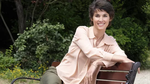 Eglantine Emeye © Aurélien Faidy / FTV  Eglantine Emeye © Aurélien Faidy / FTV