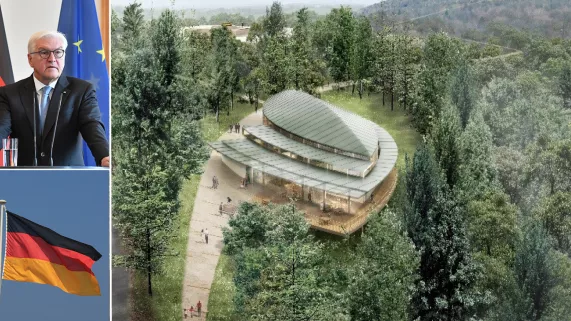 Cérémonie franco-allemande au Hartmannswillerkopf
