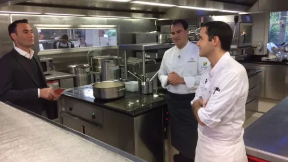 Vincent Dubroca en cuisine Vincent Dubroca en cuisine