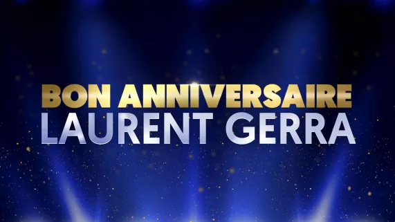 Logo Bon anniversaire Laurent Gerra Logo Bon anniversaire Laurent Gerra